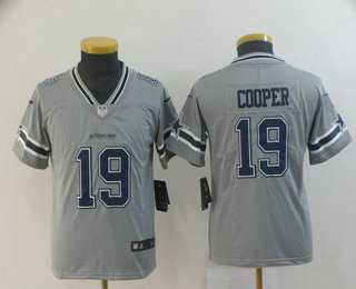 Youth Dallas Cowboys #19 Amari Cooper Grey 2019 Inverted Legend Stitched NFL Nike Limited Jersey,We sell and wholesale Youth Dallas Cowboys #19 Amari Cooper Grey 2019 Inverted Legend Stitched NFL Nike Limited Jersey on line form chian!
